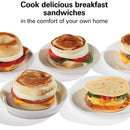 HAMILTON BEACH 25490C Dual Breakfast Sandwich Maker
