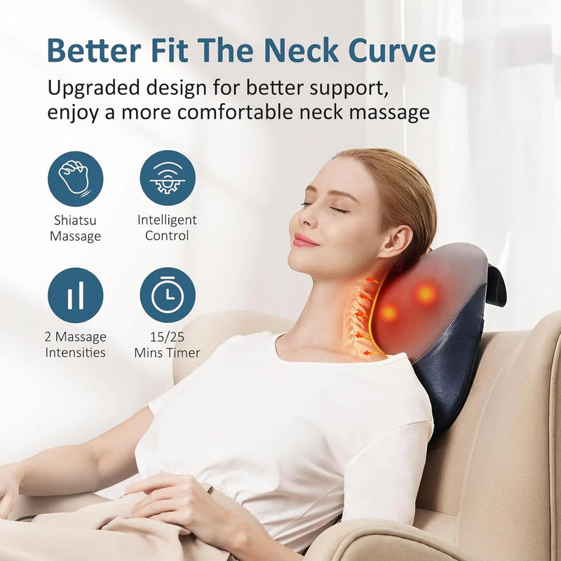 MOUNTRAX Back Massager with Heat - BM-001