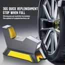 Pompe à air pour voiture CARSUN gonfleur de pneus compresseur d'air 12V - C1809