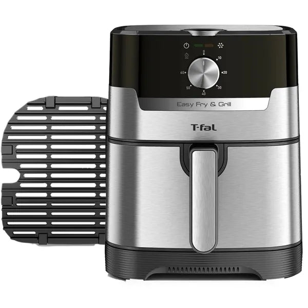 T-FAL Easy Fry & Grill Classic+ 2-in-1 XL Air Fryer 4.2L Blemished package with full warranty -EY501D50