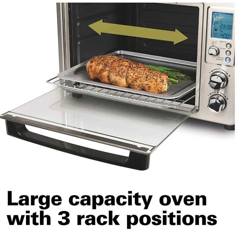 HAMILTON BEACH 31190C Stainless Steel Digital & Convection Toaster Oven