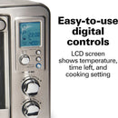 HAMILTON BEACH Sure-Crisp Digital Air Fryer Toaster Oven with Rotisserie - Refurbished with Full Manufacturer Warranty - 31194C