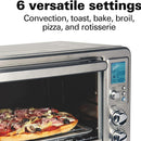 HAMILTON BEACH Sure-Crisp Digital Air Fryer Toaster Oven with Rotisserie - Refurbished with Full Manufacturer Warranty - 31194C