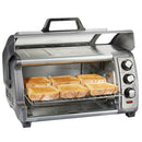 HAMILTON BEACH 31523C Easy Reach Sure-Crisp Air Fryer Toaster Oven - Factory serviced with Home Essentials warranty