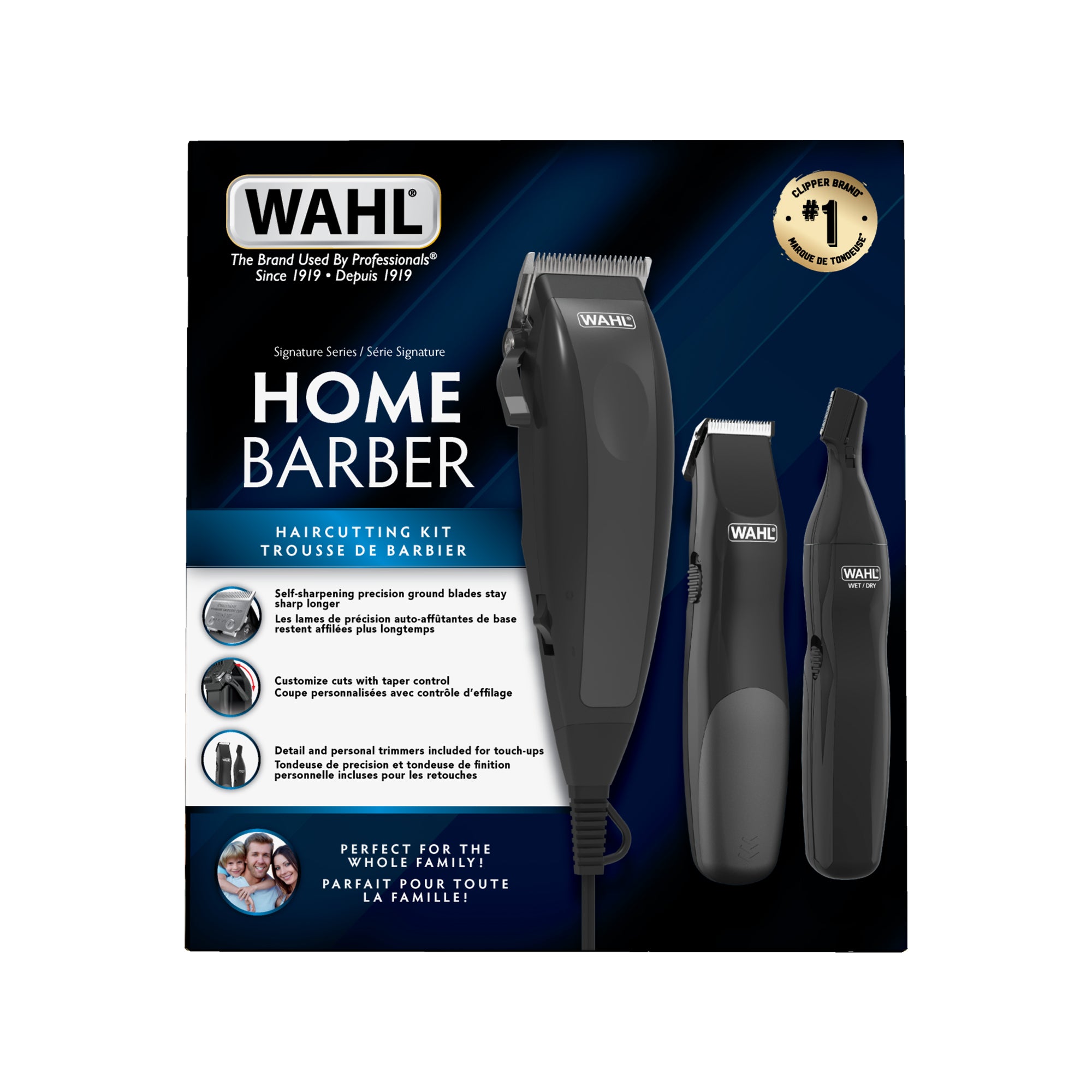 WAHL SIGNATURE SERIES HOME BARBER KIT-3195