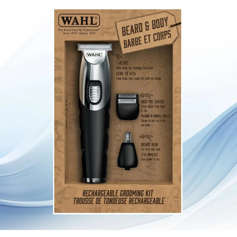 Kit de toilettage rechargeable pour barbe et corps WAHL-3285