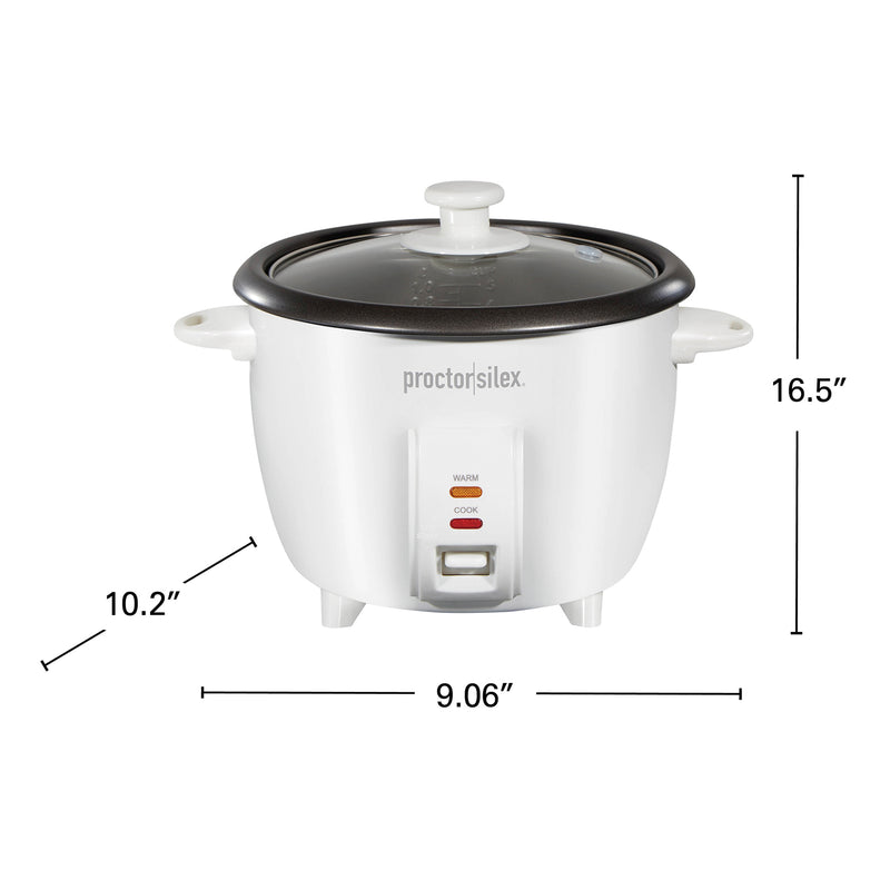 PROCTOR SILEX 10 Cup Rice Cooker & Steamer - 37533G