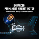 Pompe à air pour voiture CARSUN gonfleur de pneus compresseur d'air 12V - C1809