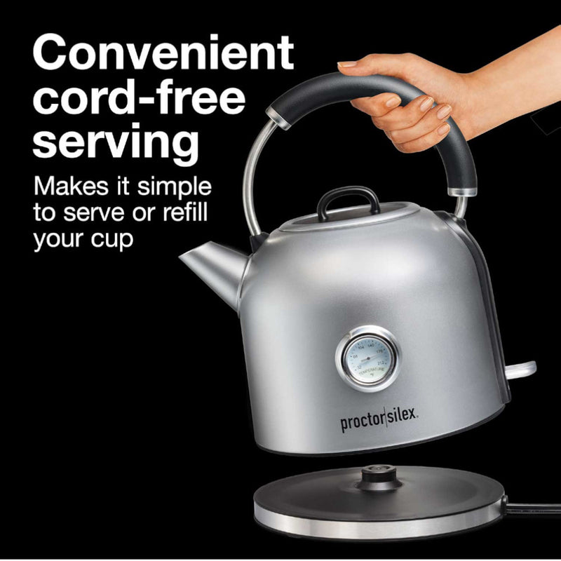 PROCTOR SILEX 41035C Electric Dome Kettle 1.7 Litre