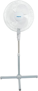 Impress Oscillating Stand Fan 16-inch White -IM-726W
