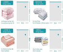 HomeBelongs Premium Vacuum Storage Bags 4PC 2(40x60CM) 2(50x70CM)-8900004