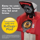 HAMILTON BEACH FlexBrew® Single-Serve Coffee Maker, Red -49945