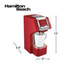 HAMILTON BEACH FlexBrew® Single-Serve Coffee Maker, Red -49945