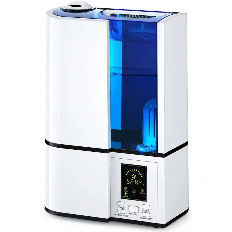 TAOTRINCS Cool Mist Humidifier, LED Display, 4L/1.06 Gallon Large Capacity-TT-AH001