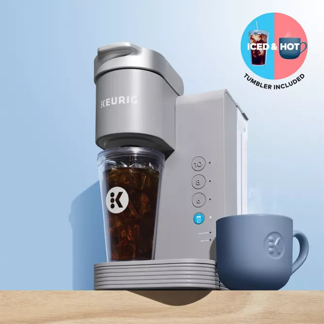 Cafetière à portion individuelle KEURIG K-Iced K25F Essentials, emballage défectueux avec garantie complète