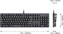 AUKEY Mechanical Keyboard 104key with Gaming Software-KMG12