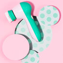 Conair True Glow Facial Brushes/Kit white/green small- FCB4GRXC