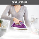 T-FAL Steam Essential Plus Ceramic Soleplate Steam Iron- Blemished package with full warranty-FV1955