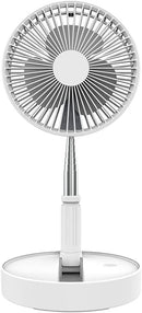 Ventilador plegable portátil eléctrico USB de 7200 mAh con control remoto, ventilador de mesa recargable, P11