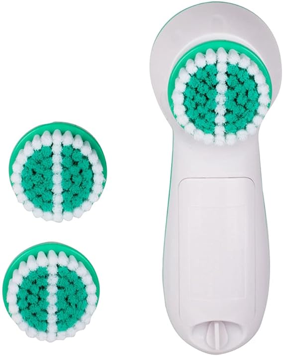 Conair True Glow Facial Brushes/Kit white/green small- FCB4GRXC