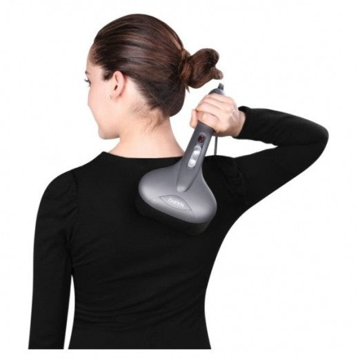 Naipo Handheld Dual-node Percussion Massager with Replaceable Attachments- MGPC-109