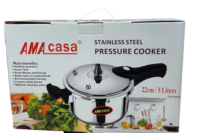 AMACASA Stainless Steel Stove Pressure Cooker