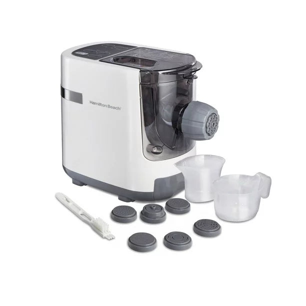 HAMILTON BEACH Automatic Electric Pasta and and Noodle Maker Machine - Refurbished with Full Manufacturer Warranty - 86650
