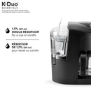 KEURIG K-Duo Essentials Single Serve K-Cup Pod & Carafe Coffee Maker, Blemished package with full warranty
