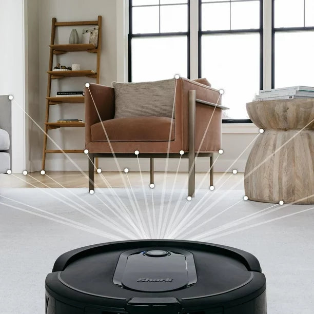 SHARK IQ XL Robot Self-Empty™ Bagless Robot Vacuum Cleaner,Factory serviced with Home Essentials warranty-R101C