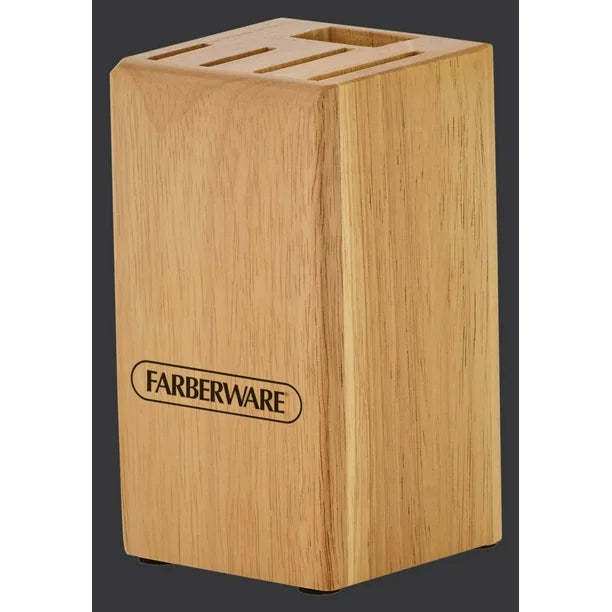 FARBERWARE 6 Piece Knife Block w/Scissor -5089582