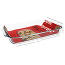Recipiente para horno de vidrio PYREX, rectangular, Basics, 4,8 cuartos de galón/4,5 l
