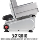 WESTON 61-0750-W Electric Meat Slicer - Factory serviced with Home Essentials warranty