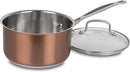 Cuisinart 10-Piece Stainless Steel Classic Collection Copper Blemished package with full warranty- CSS-10MCC