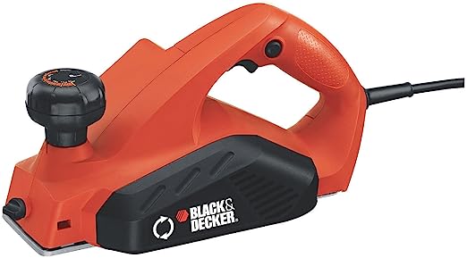 BLACK+DECKER 3-1/4-Inch Corded Wood Planer ,5.2 Amp with Lock-on button (7698K-CA)