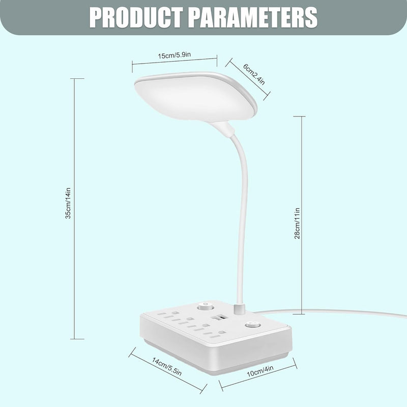 LED Desk Lamp With USB Ports -LD-04