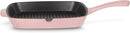 CUISINART Cast Iron Square Grill Pan in Rosy Pink-CI30-23HRPKC