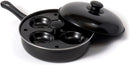 Fox Run Non-Stick Egg Poacher/Fry Pan Set, Carbon Steel-5203