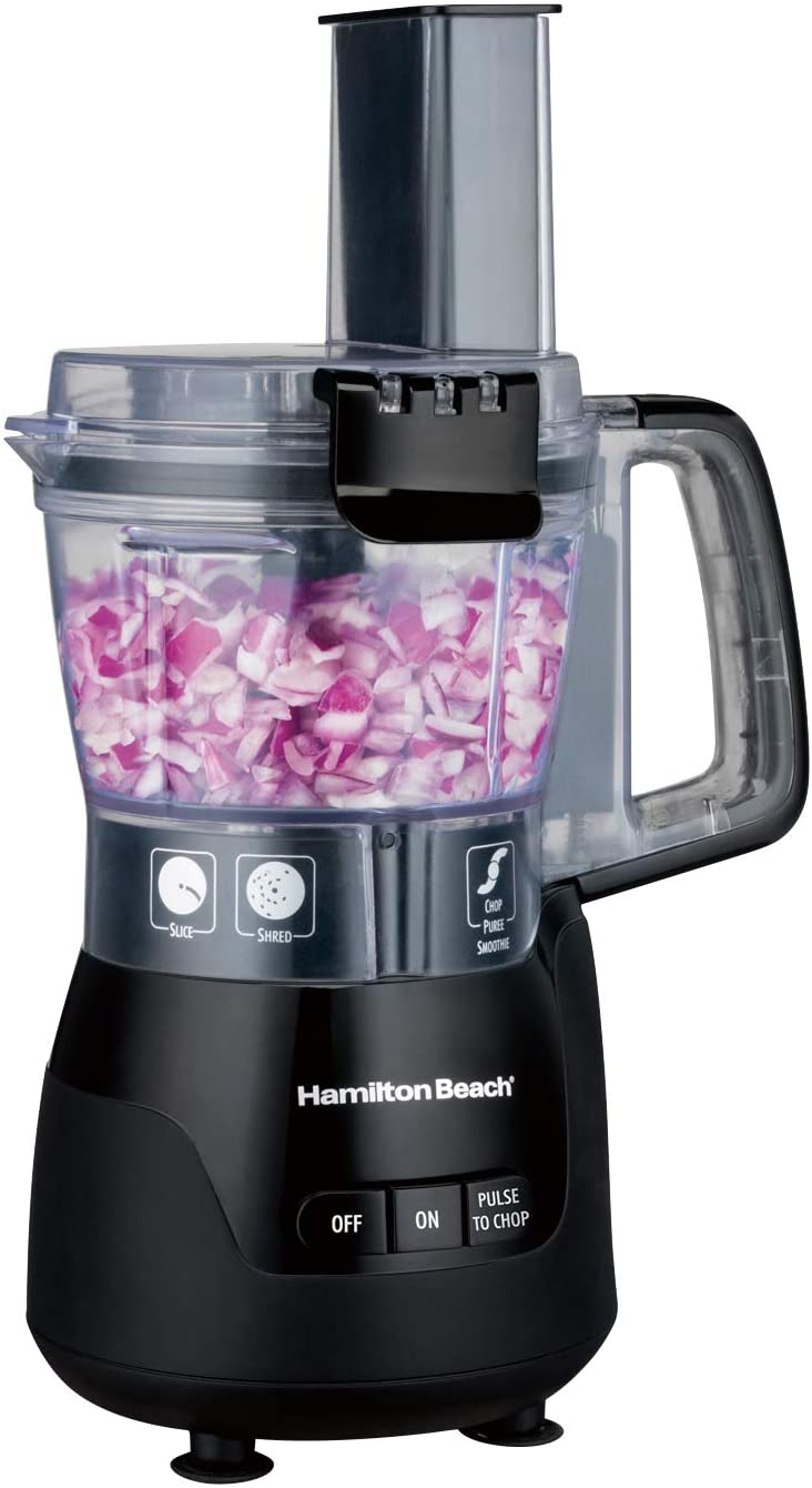 HAMILTON BEACH Stack and Snap Compact Food Processor- 70510