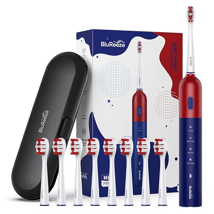 BluReeze M8 Pro Electric Toothbrush for Adults -HP167A