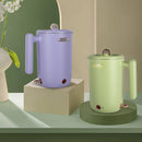 GL-FEYOHH 1.2L Retro Keep Warm Electric Kettle, 1200W Speed-Boil 304 Stainless Steel- k1