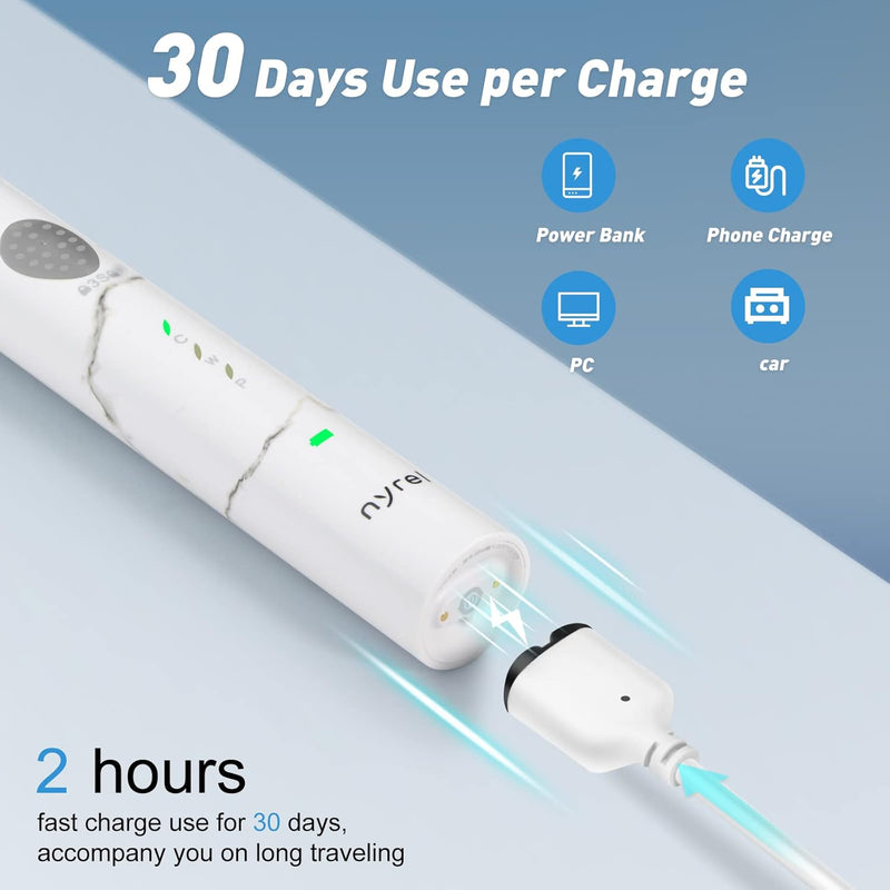 NYREL Sonic Electric Toothbrush for Adults-SE40