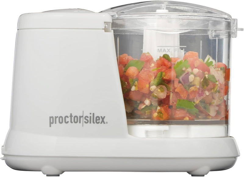 Proctor Silex Durable Electric Vegetable Chopper & Mini Food Processor-72500G