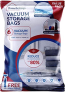 HomeBelongs Premium Vacuum Storage Bags 6PC 100x80CM-8900002