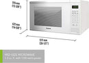 PANASONIC 1.3 CU FT White Countertop Microwave - Refurbished with Home Essentials warranty - NNSG676W