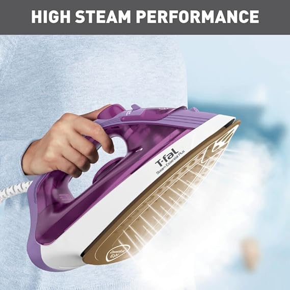 T-Fal Steam Essential Plus - Easy Steam Iron - fast and easy ironing, 1200 watts (FV1955Q1)