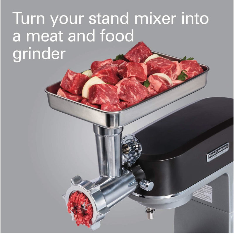 HAMILTON BEACH Professional 63245 Stand Mixer Specialty Attachment All-Metal Meat and Food Grinder Set