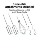 HAMILTON BEACH Power Deluxe™ 6 Speed Hand/Stand Mixer, Red- 64699