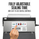 WESTON 65-0650-W Pro-1100 Programmable Stainless Steel Vacuum Sealer - Factory serviced with Home Essentials warranty