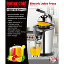 Presse-agrumes électrique de luxe en acier inoxydable BETTER CHEF-IM-510S