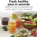 HAMILTON BEACH Whole Fruit Juicer Machine, Centrifugal Extractor 700W - 67840